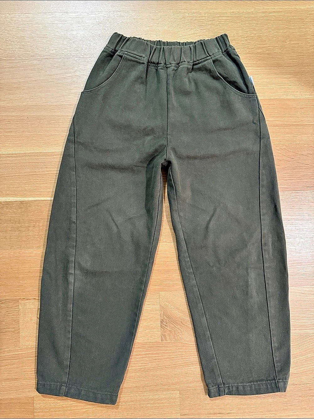 LE BON SHOPPE Arc Pants Olive Ankle Pants (Small)